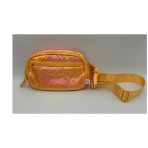 Art Class Belt Bag Golden Yellow Pink Shimmer Metallic Iridescent